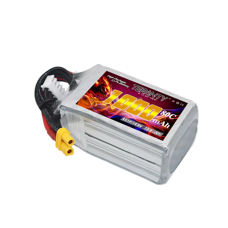 TERANTY 4S 1000mAh 14.8V 80C/1 - Drone Battery 4S 评论和价格