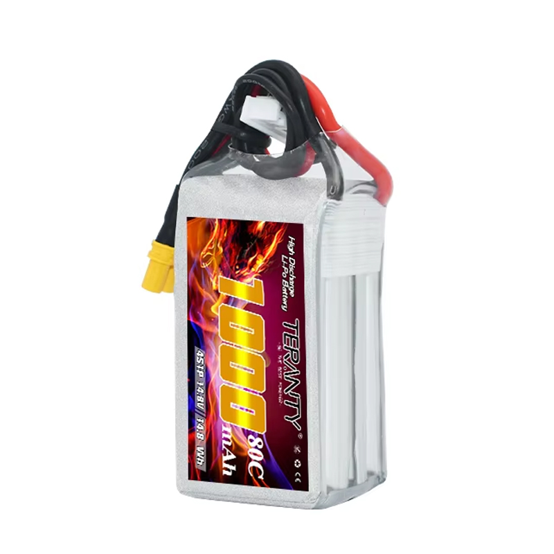 TERANTY 4S 1000mAh 14.8V 80C/1 - Drone Battery 4S 评论和价格