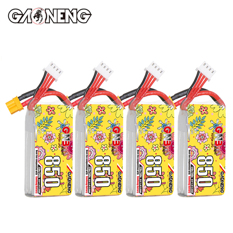 Upgraded GNB 4S 15.2V 850mAh L - Drone Battery 4S 评论和价格