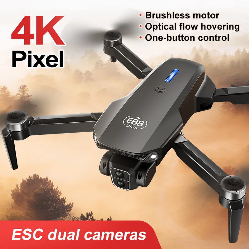New E88 Plus Quadcopter Drone: - Drone Battery Case 评论和价格