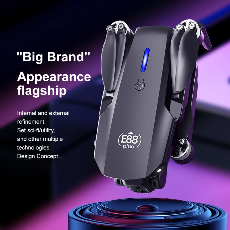 New E88 Plus Quadcopter Drone: - Drone Battery Case 评论和价格