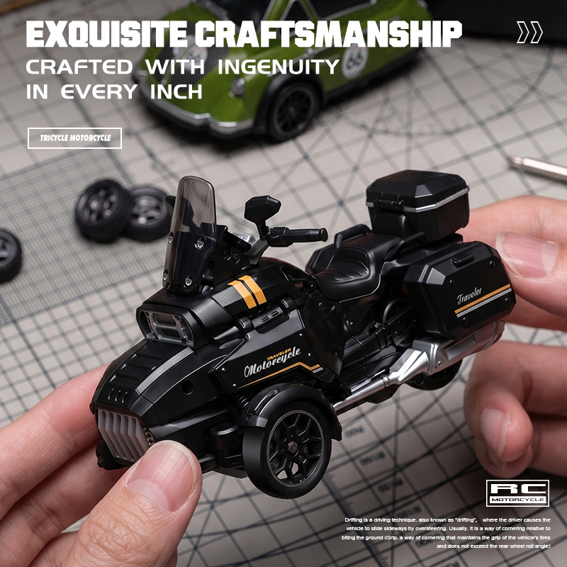 1:43 RC Drift Three-Wheeled Mo - Drone Battery Alarm 评论和价格