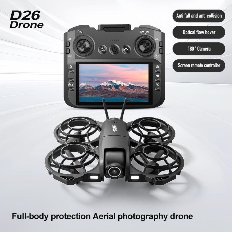 D26 Drone 4K Aerial HD 180° Ca - Drone Battery Case 评论和价格